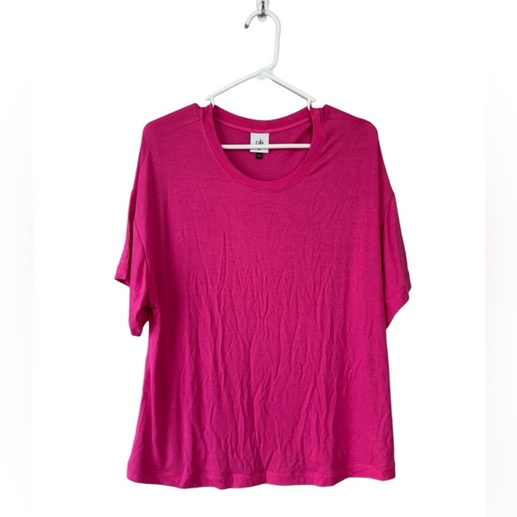 Cabi pink basic T-shirt in size medium - Picture 1 of 5